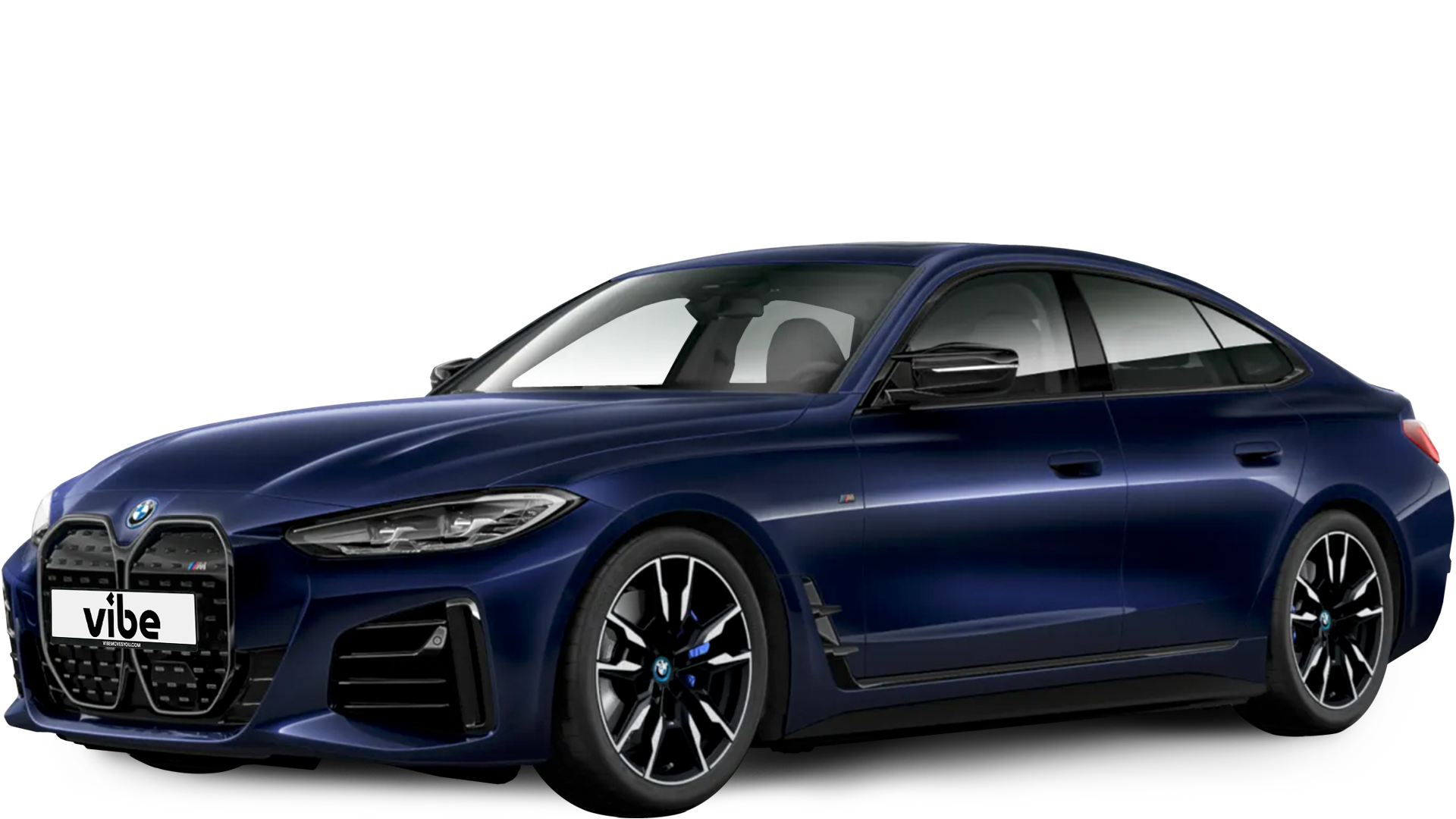 BMW i4 M50 xDrive in blau bei vibe